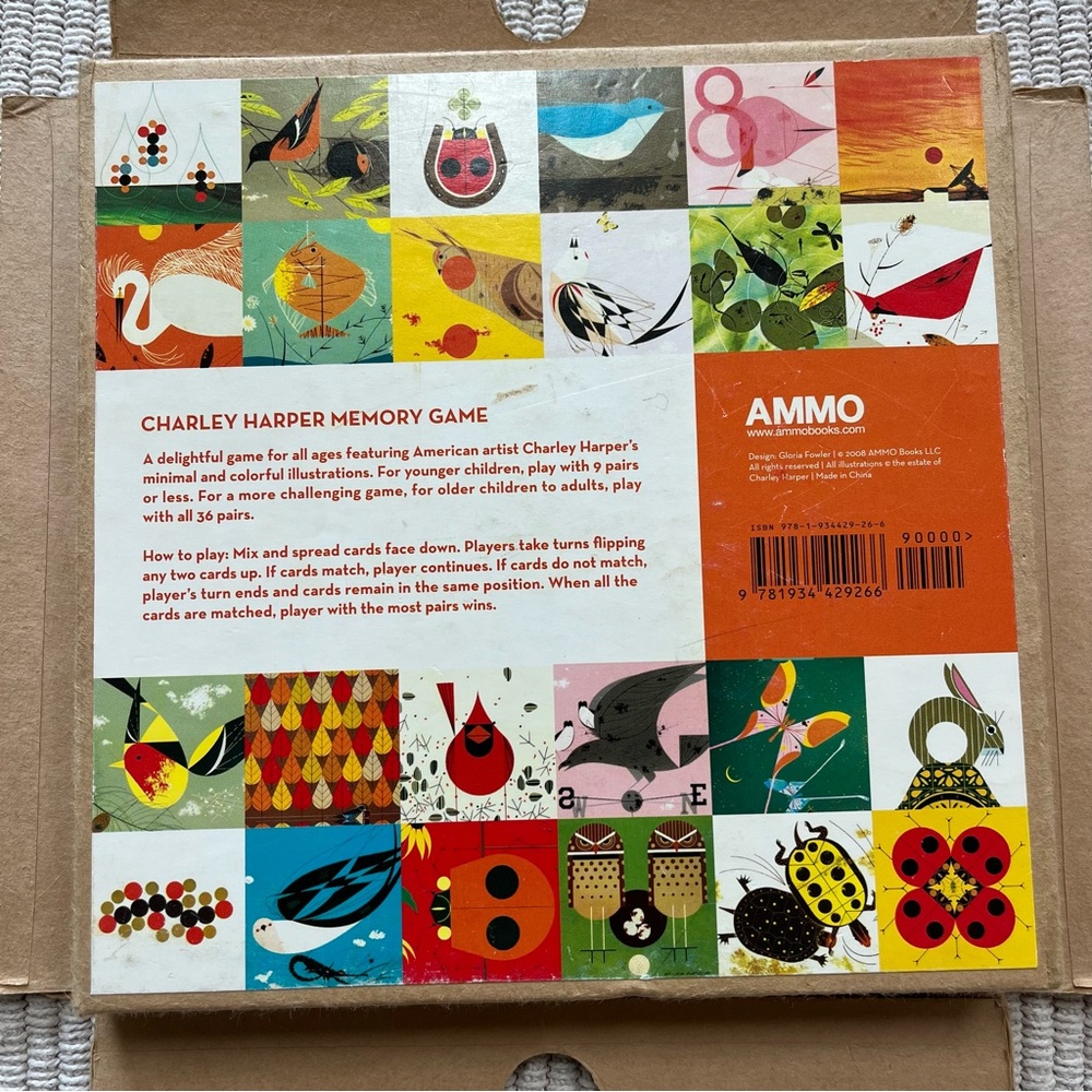 Charley Harper memory game - Picture 4 of 5